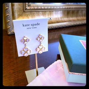 Rare-Kate Spade Legacy Logo Demi Fine Earrings